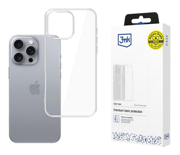 3MK Clear Case do iPhone 16 Pro - 1277758 - zdjęcie